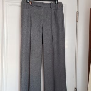 Unlined wide leg, grey pants